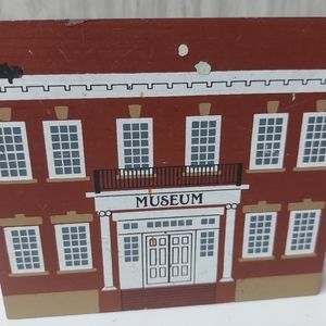 Cats Meow Village Historical Museum Wood 1987